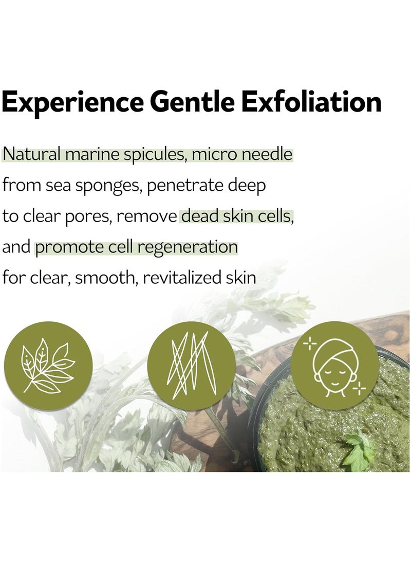 PESTLO PESTLE ROAD Spicule Re-Born Exfoliating Peeling Mask 4.23 oz./120ml - Micro-Needling, Gentle Exfoliation, Nourishing, Hydrating, Sebum Control, Soothing, Radiant Skin, Pore Tightening, All Skin Types - Image 2
