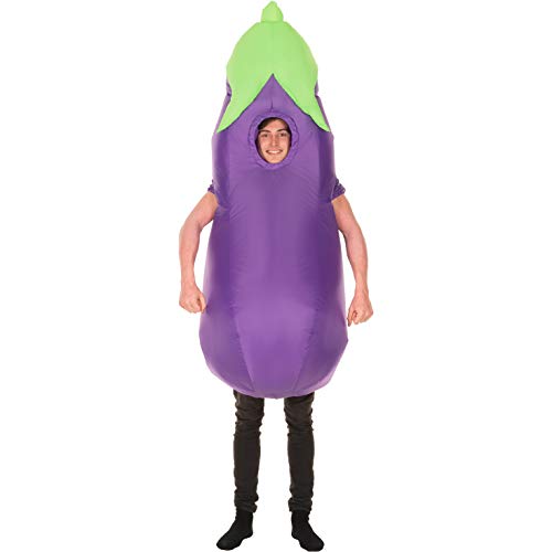 Morph Eggplant Costume Adult, Inflatable Eggplant Costume, Halloween Costumes for Men, Halloween Costumes for Adults - Image 4