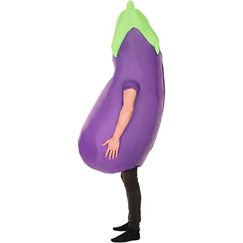Morph Eggplant Costume Adult, Inflatable Eggplant Costume, Halloween Costumes for Men, Halloween Costumes for Adults - Image 3