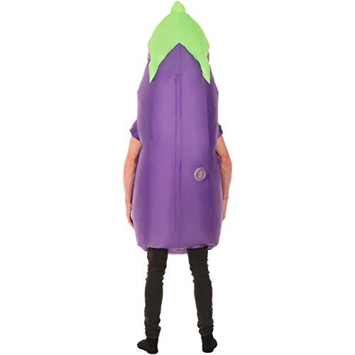 Morph Eggplant Costume Adult, Inflatable Eggplant Costume, Halloween Costumes for Men, Halloween Costumes for Adults - Image 2