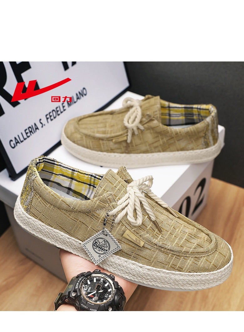 Warrior أحذية رجالية غير قابلة للانزلاق وقابلة للتنفس من القماش - Image 1