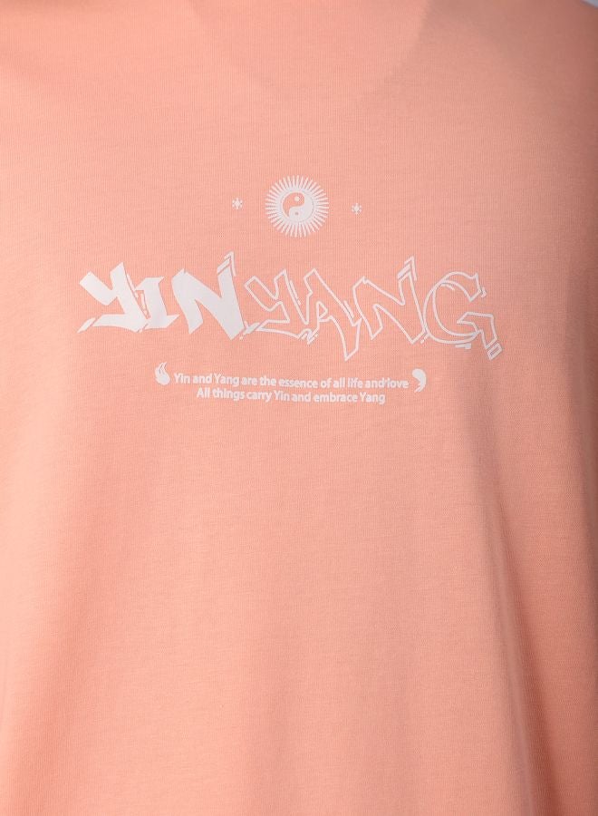 The Indian Garage Co Men Boxy Oversized Graphic Back Printed Round Neck Tshirt  - Image 5