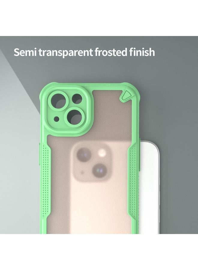 S-TOP Case For iPhone 13 Armor Glaze PC Hybrid TPU Phone Case - Image 5