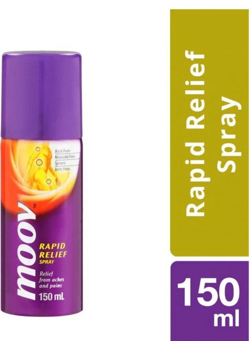 Moov Rapid Pain Relief Spray 150ml - Image 2