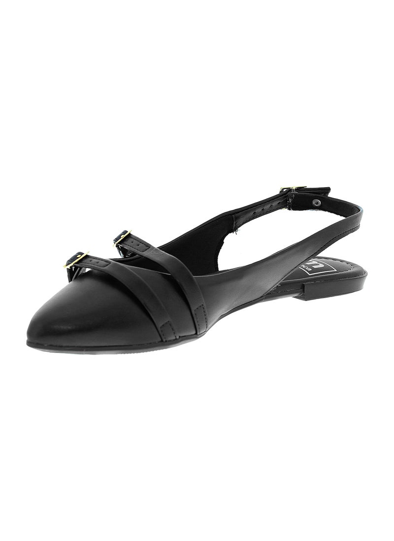MOLECA Classic Slingback Pumps for Women – Elegant Low Heel Shoes | Comfortable Slip-On Design | Ladies Office & Formal Footwear | Stylish Back Strap Pumps for Work, Events & Daily Wear - Image 2