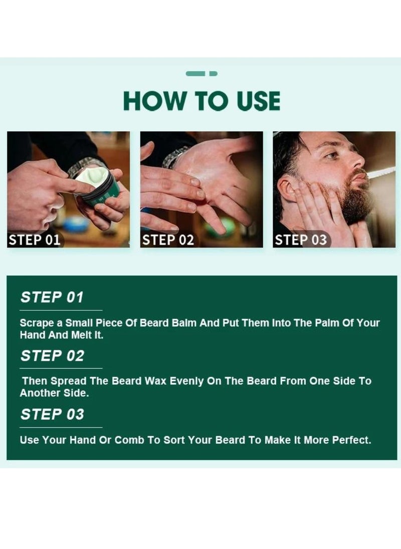 Sevich Tea Tree Beard Growth Pack Tea Tree Beard Growth Oil Beard Wash and Beard Balm for Daily Beard and Moustache Care Beard Growth Deep Cleaning and Beard Styling Combo Pack Beard Kit  - Image 5