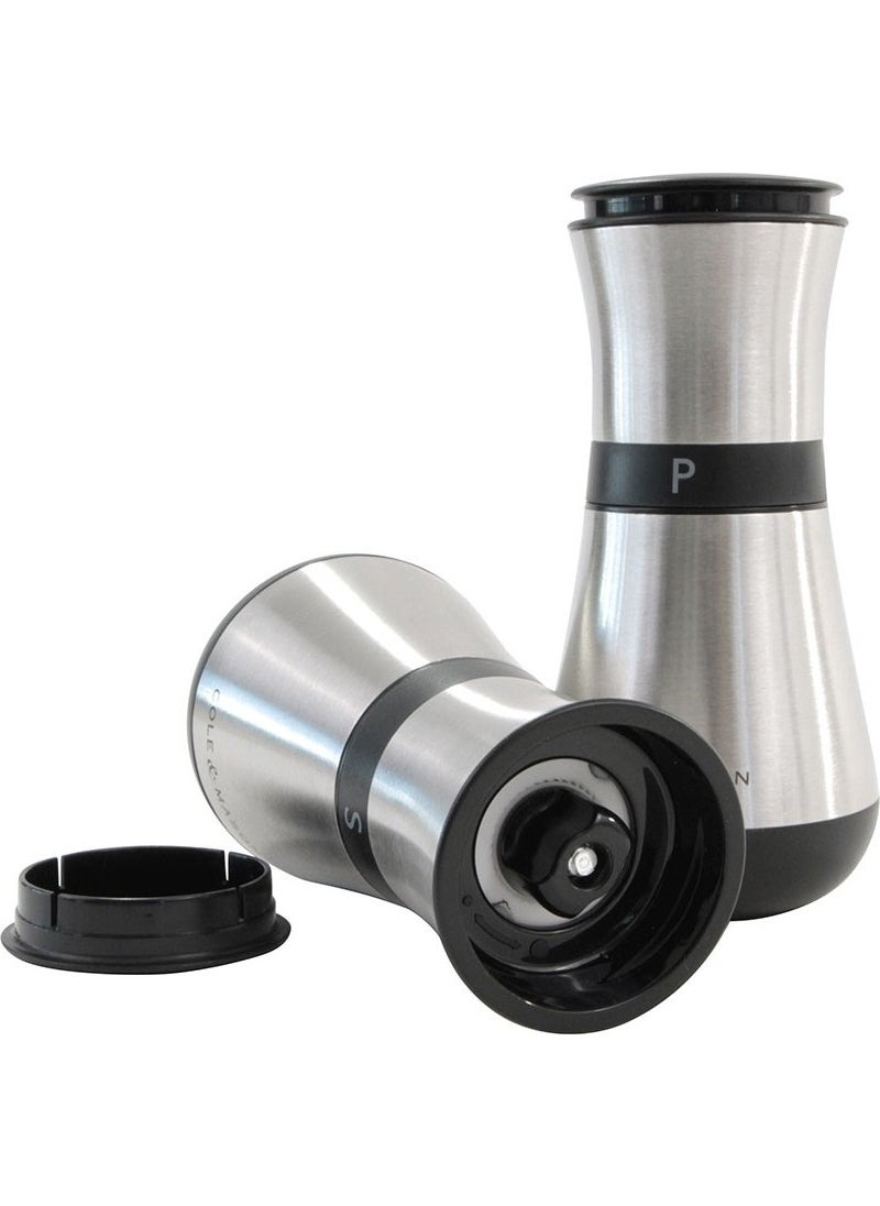 COLE & MASON - H321916 Henley 135MM Salt - Pepper Mill Set - Image 1