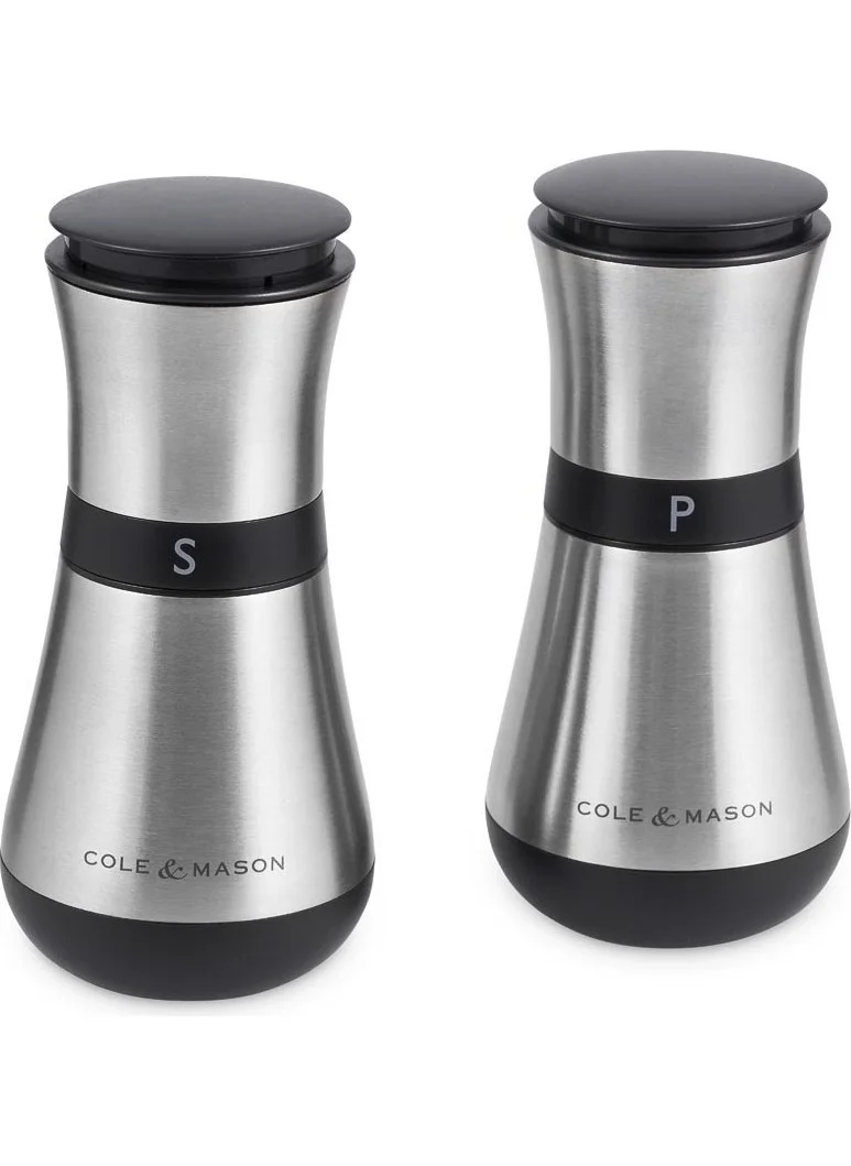 COLE & MASON H321916 Henley 135MM Salt - Pepper Mill Set