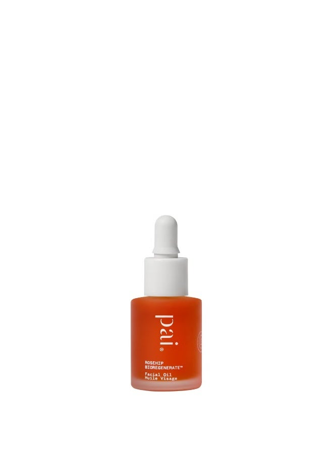 pai Pai Skincare Rosehip Bioregenerate, Rosehip Seed and Fruit Universal Face Oil 10ml  - Image 1
