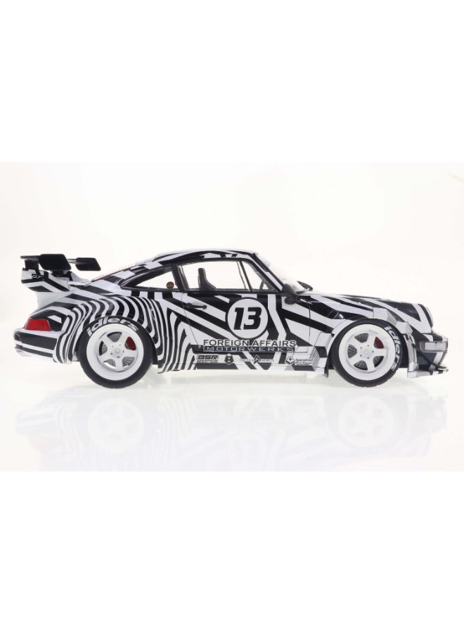 Solido RWB Bodykit “The Zebra” Camouflage 2022 Diecast Model Car, 1:18 Scale, Opening Front Doors, Steerable Wheels, Collector Display Model - Image 2
