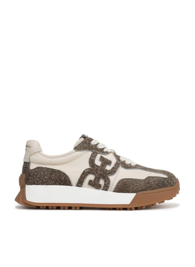 Sam Edelman Women's Langley Sneaker Taupe/Off White 8.5 M - Image 1
