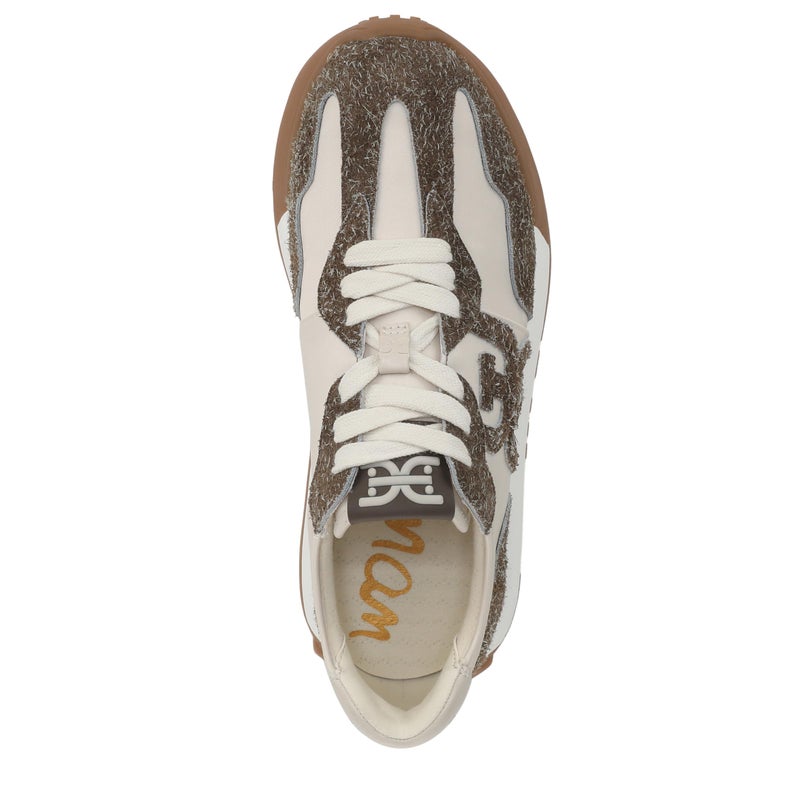 Sam Edelman Women's Langley Sneaker Taupe/Off White 8.5 M - Image 5
