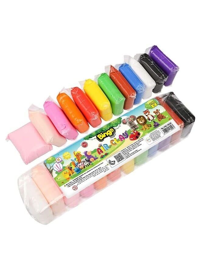 Bingo Air Clay 12 Mini Bags + tools 