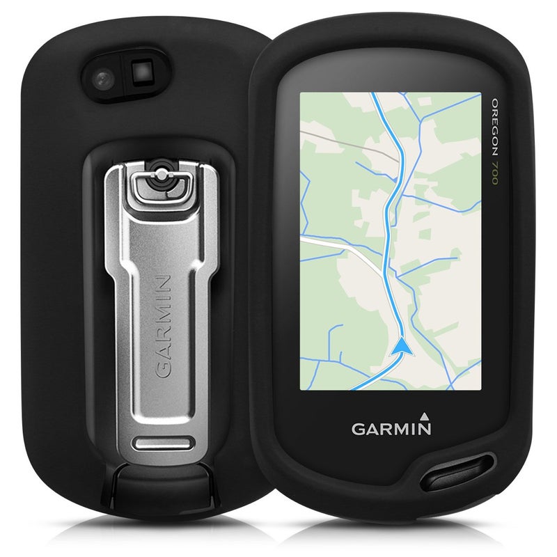 kwmobile غطاء kwmobile متوافق مع Garmin Oregon 700 / 750t / 600/650 - غلاف واقي من السيليكون الناعم لنظام الملاحة GPS - أسود - Image 5