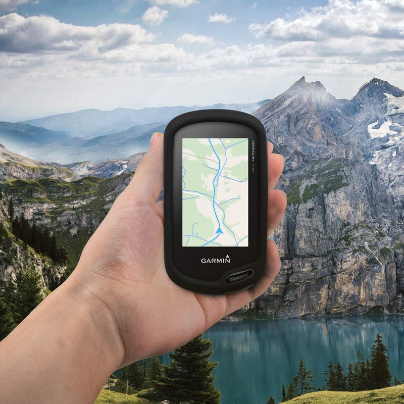 kwmobile غطاء kwmobile متوافق مع Garmin Oregon 700 / 750t / 600/650 - غلاف واقي من السيليكون الناعم لنظام الملاحة GPS - أسود - Image 2