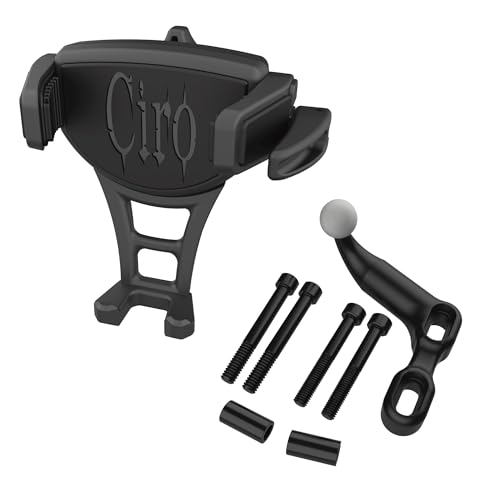 CIRO Constrictor Phone Holder with Offset Perch Mount Black - Image 1
