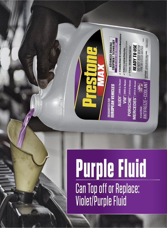 Prestone مبرد السيارات بريستون ماكس يورو بنفسجي 50/50 مضاد للتجمد، عبوة واحدة - Image 5