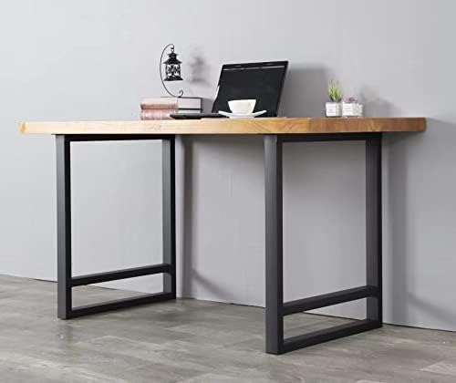 Reyox etal Table Desk Legs Modern Welded Cast Iron Dining Table Legs Base DIY Industrial Table 1 Set2 Piece - Image 3