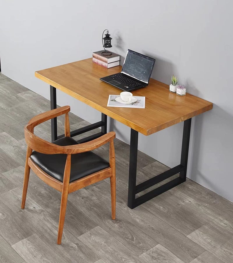 Reyox etal Table Desk Legs Modern Welded Cast Iron Dining Table Legs Base DIY Industrial Table 1 Set2 Piece - Image 5