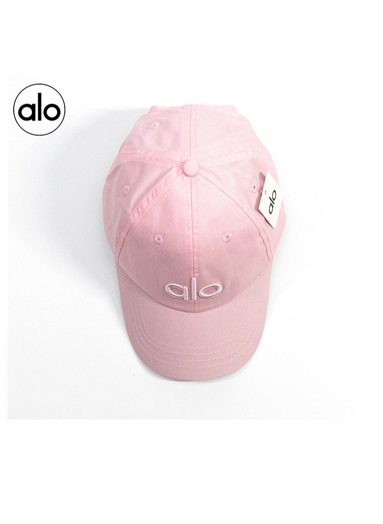 alo - Alo Pink Baseball Cap - Image 1