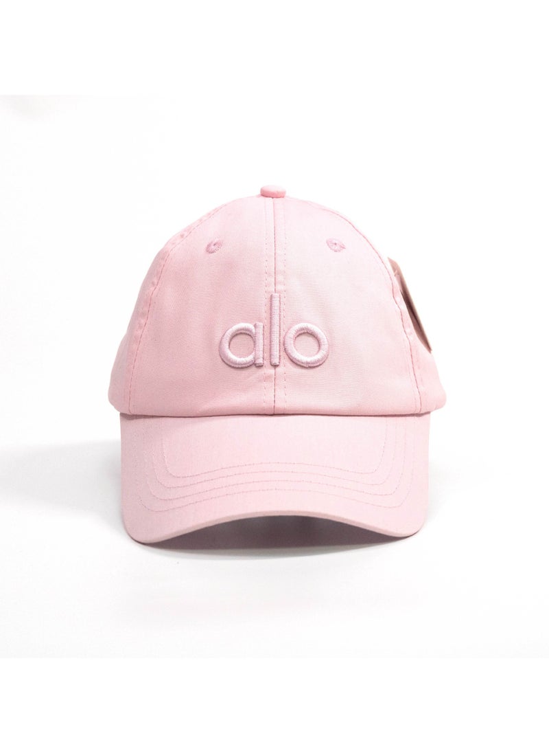 alo - Alo Pink Baseball Cap - Image 1