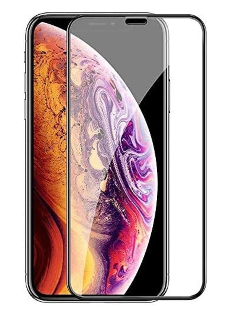 Generic - For iPhone 11 Pro Max Tempered Glass Screen Protector Full Coverage Round Edge, 9H Hardness, Anti-Fingerprint, Bubble Free, Case Friendly - Image 1