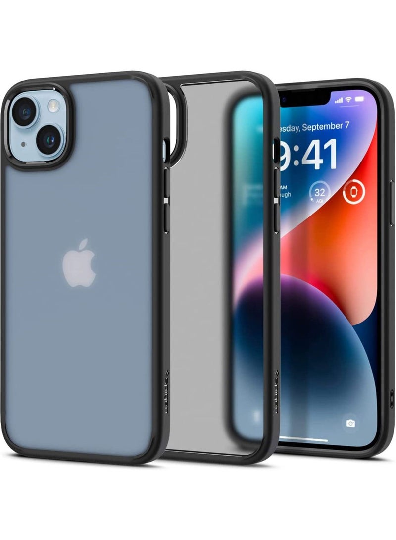 Spigen Ultra Hybrid iPhone 14 Plus Case Cover - Frost Black - Image 1