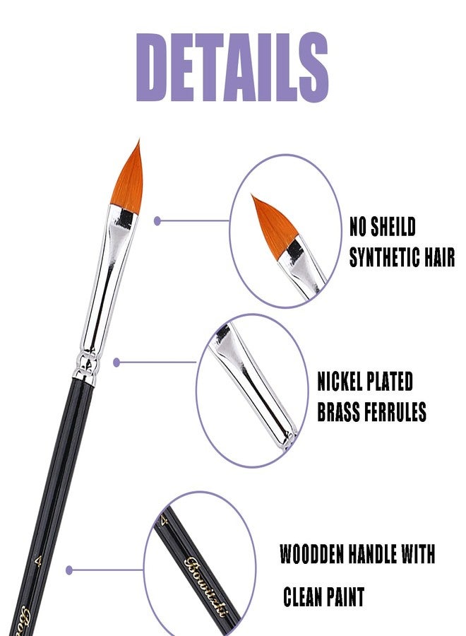 Bowitzki Professional Face Paint Brush (Petal) - Image 2