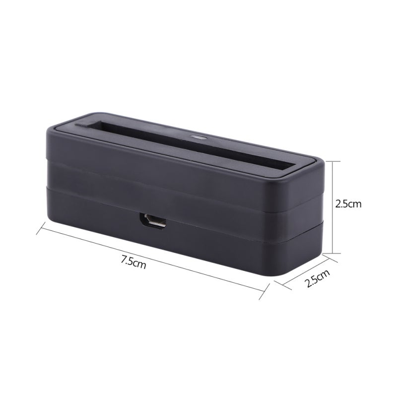 USB Desktop Dock: Micro USB Interface LED Power Indicator Slot Design - Portable Protection Circuit Battery Charging Cradle for LG V20 Battery Charging - Image 5