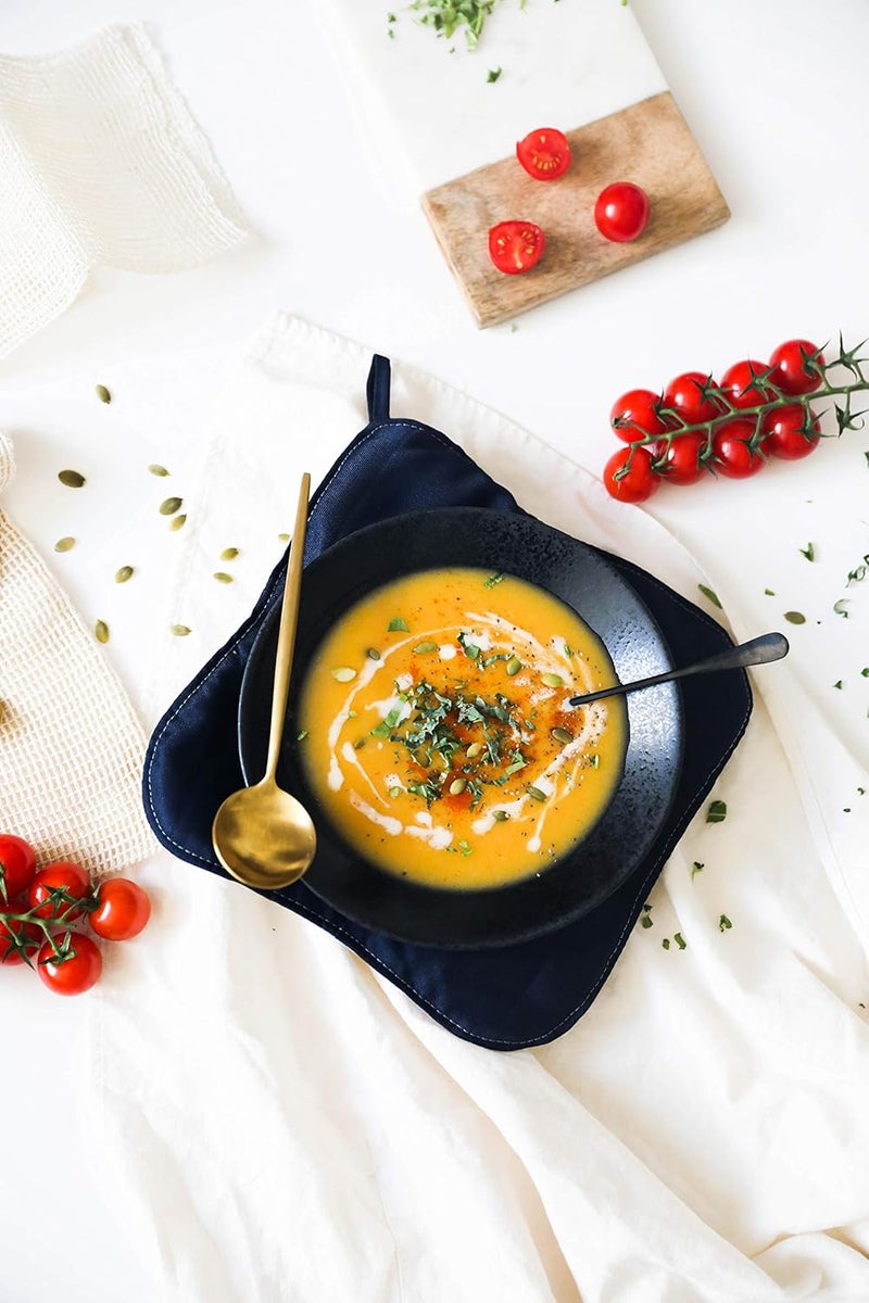 Jokari حامل أطباق الميكروويف جوكاري مقاوم للحرارة وآمن للاستخدام في الميكروويف يحمي اليدين من الأطباق الساخنة واقي للسطح والركبة للبقايا والوجبات المعاد تسخينها - Image 5