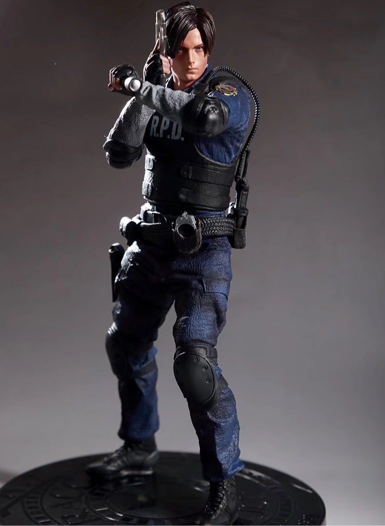تمثال شخصية الأنمي Resident Evil 2 Lyon، لعبة، هدايا لمحبّي الألعاب والأصدقاء (35 سم) - Image 1