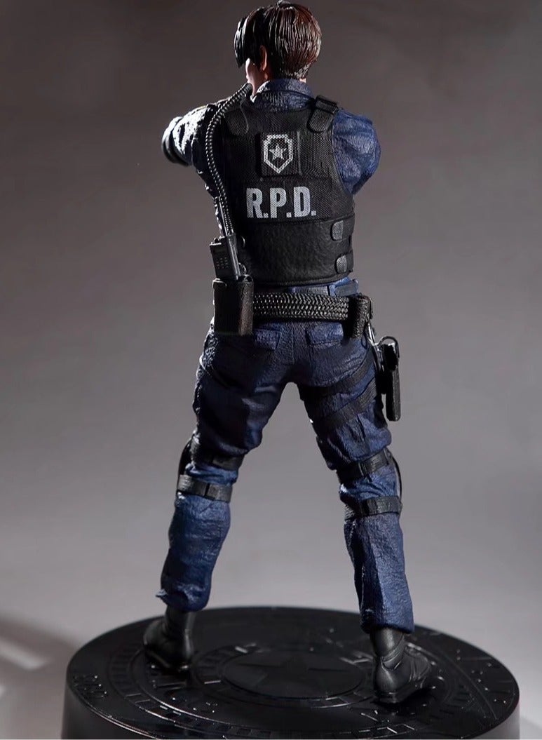 تمثال شخصية الأنمي Resident Evil 2 Lyon، لعبة، هدايا لمحبّي الألعاب والأصدقاء (35 سم) - Image 4