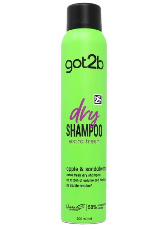 شامبو جاف برائحة منعشة للغاية 200 مل