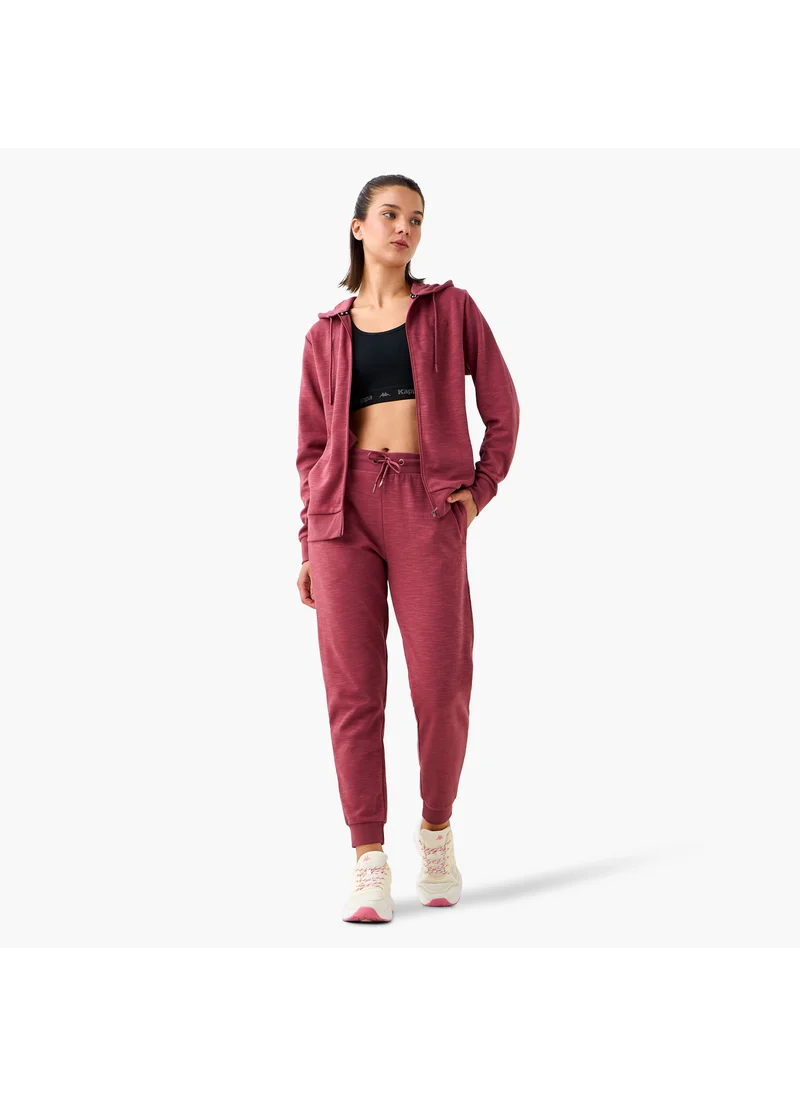 Kappa Kappa Zip Through Hoodie with Kangaroo Pockets