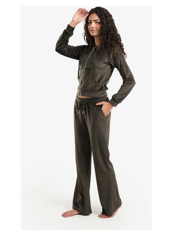 Carina Velvet Pajama Set - Image 2