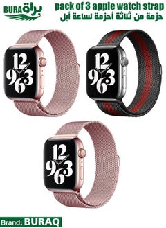 Apple Watch Band Strap For Apple Watch Ultra 2/Ultra 49mm, Series 10 46mm, 9/8/7 45mm, SE2/SE/6/5/4 44mm, 3/2/1 42mm