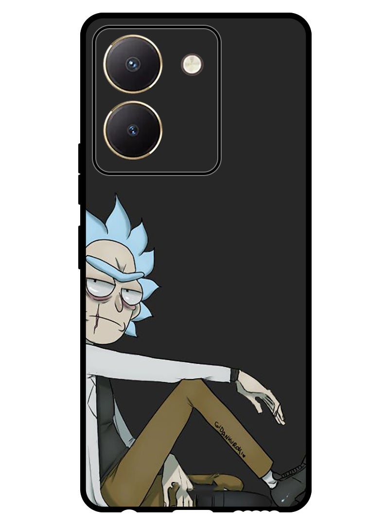 Theodor Protective Case Anti Scratch Shock Proof Bumper Cover For Vivo Y27s Rick - Image 1