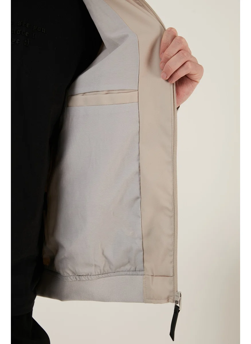 Buratti Stand Collar Coat Men's Coat 497Uche