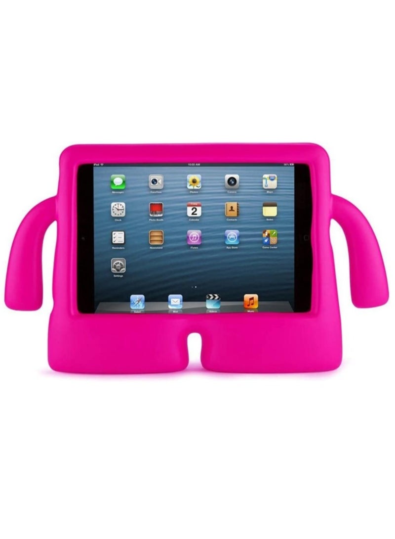 ELTRAZONE Kids Case EVA Foam for iPad 10.2 9th Generation 2021/iPad Pro 10.5/iPad Air 3 with Handle for Girls Full Protective KidsProof Cover Freestanding for 10.2 Inch iPad 8th/7th 2020 2019 - PINK  - Image 1