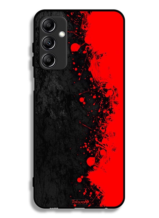 Tolwak Samsung Galaxy A14 5G Protective Case Cover Paint Abstract Pattern - Image 1