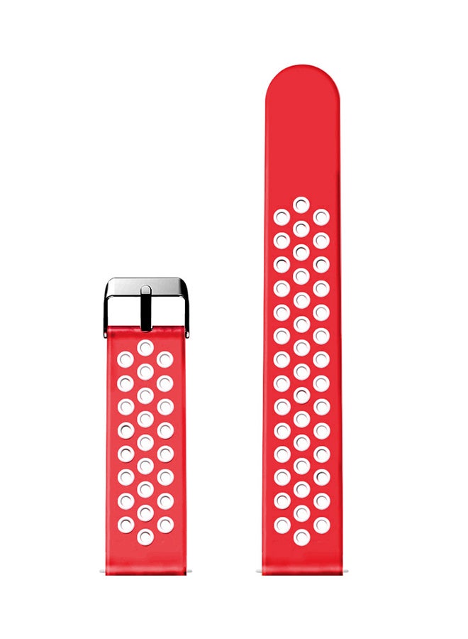 Voberry Replacement Strap For Xiaomi Huami Amazfit 2/2S Stratos Red - Image 2
