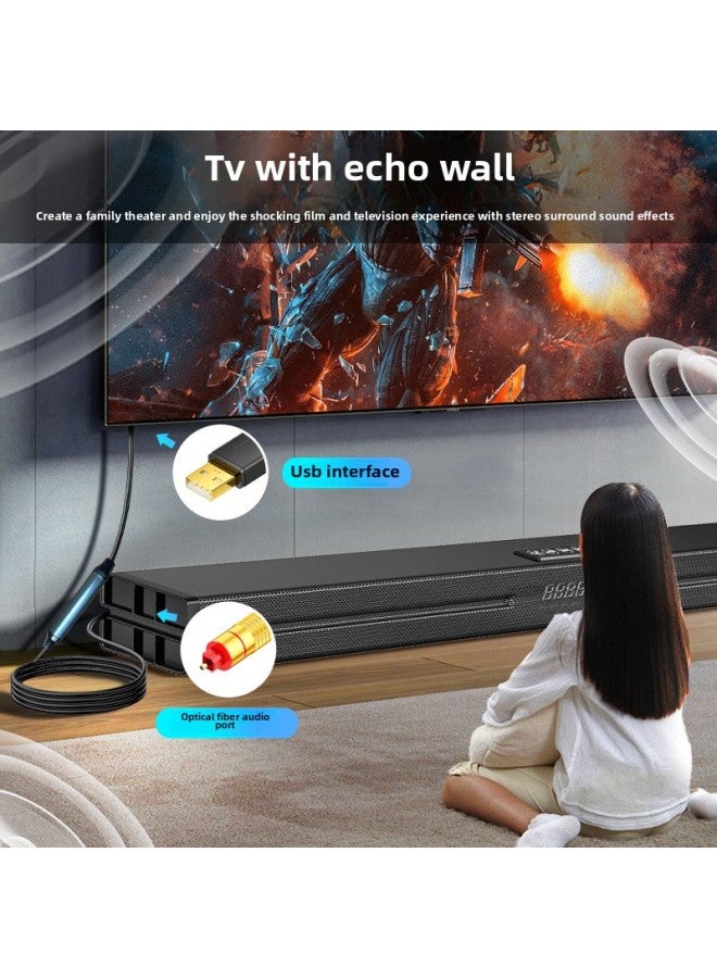 Jinghua USB To Digital Optical Fiber Audio Cable Laptop TV Audio Amplifier Optical Fiber Audio Converter-Color:Optical Fiber To Double Lotus Female + Usb Power Supply-Length:0.3m  - Image 3