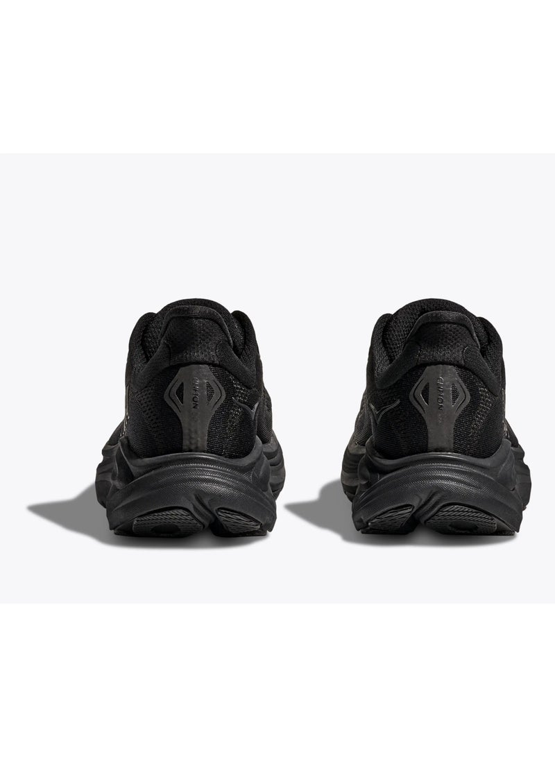 هوكا حذاء رياضي للركض Clifton 10 أسود للرجال/النساء - Image 4