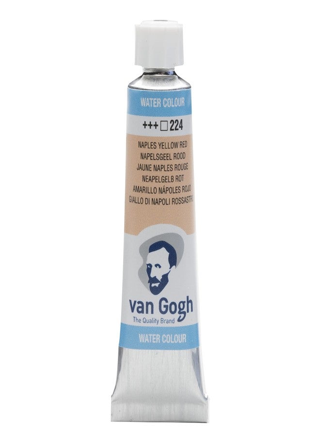 Van Gogh Watercolor Paint, 10ml Tube, Naples Yellow Red 224 - Image 1