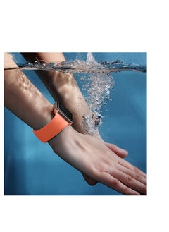 SYOSI 6 Pack Sport Bands Compatible with Apple Watch Band 42mm 44mm 45mm, Soft Silicone Waterproof Strap Wristbands Compatible with iWatch Apple Watch Series 7 6 5 4 3 2 1 SE  - Image 4