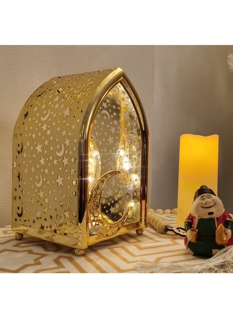 Ramadan lantern, dome shape, metal material, - Image 2