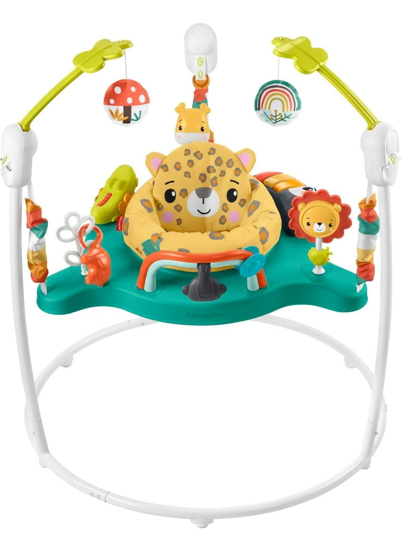 Interactive Infant Jumper & Activity Station - Develops Motor & Cognitive Skills with 3 Height Levels