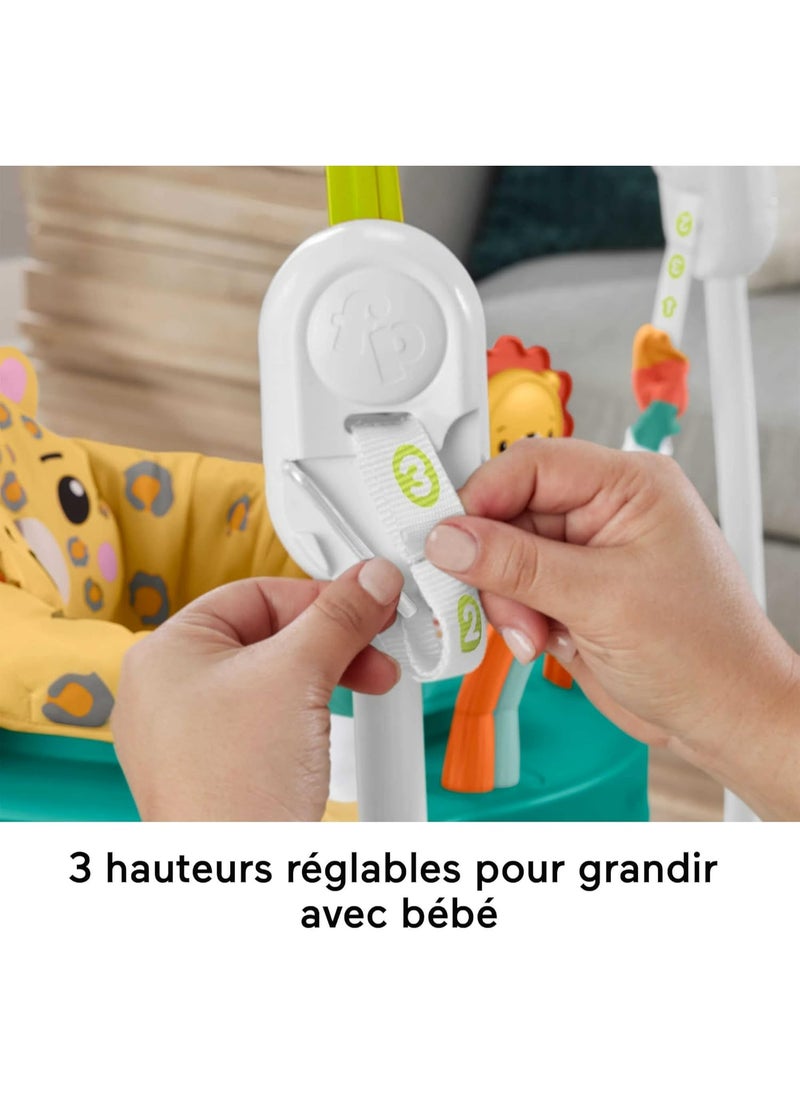 Interactive Infant Jumper & Activity Station - Develops Motor & Cognitive Skills with 3 Height Levels
