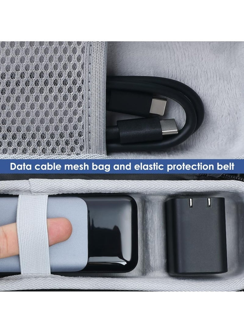 CMGTYYD Hard Carrying Case, for 737 Power Bank (PowerCore 24K) and Prime Power Bank 27650mAh 250W, Fast Foldable Wall PowerBank Bag Portable Fashion Travel Case Hard Storage Case  - Image 2