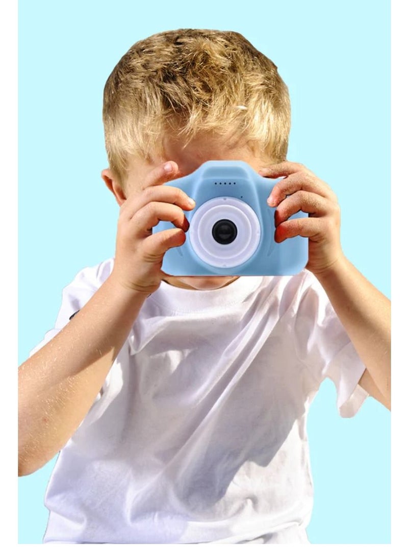 DIGI CORE Kids Camera 1080P HD Digital Video Camera For Boys Girls Age 3-12 Birthday Gifts Blue Kid Camera - Image 2